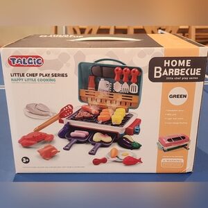 Little Chef Play Series Home Barbecue Set - Green